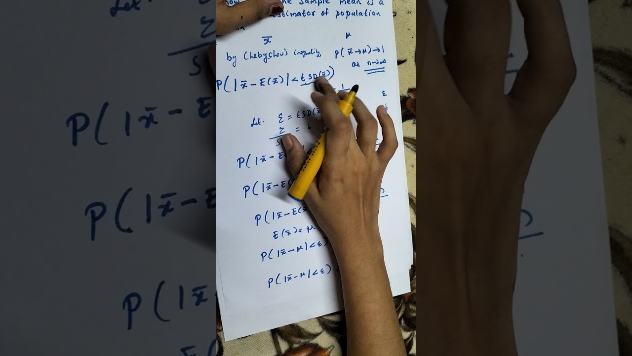 Consistency of an estimator