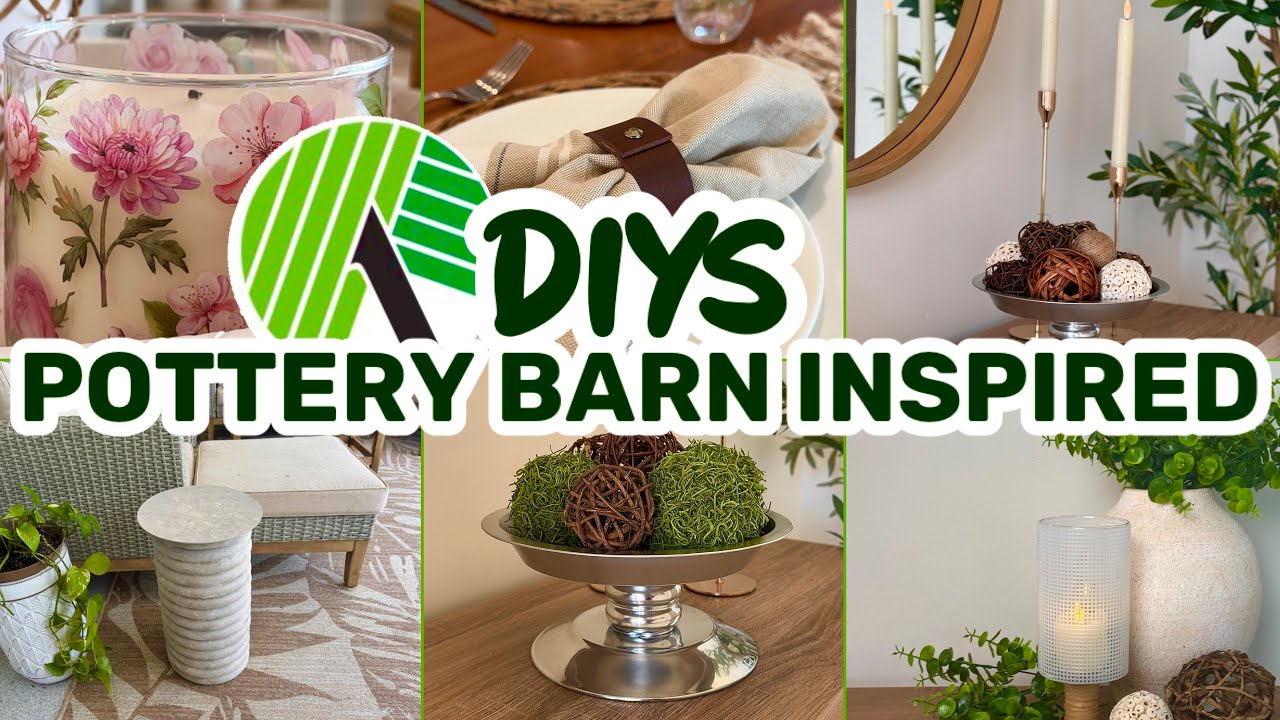 HIGH END INSPIRED DECOR ~ DOLLAR TREE DIY IDEAS!