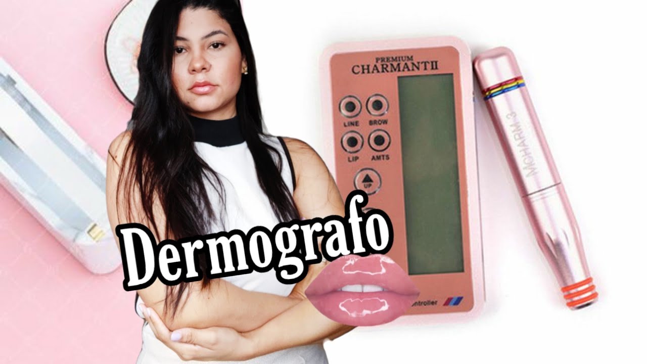 meu dermografo charmant | para micro LÁBIAL #studioallynecosta
