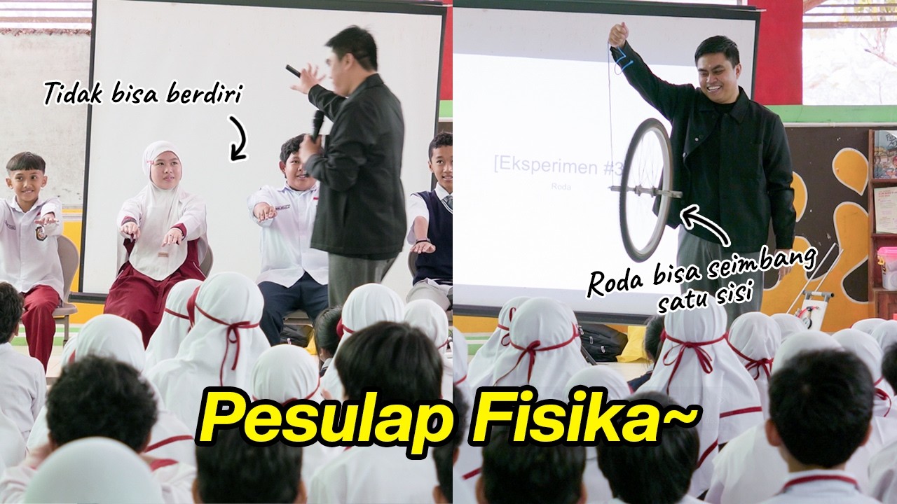 Sulap eksperimen sains ini membuat semua orang bingung