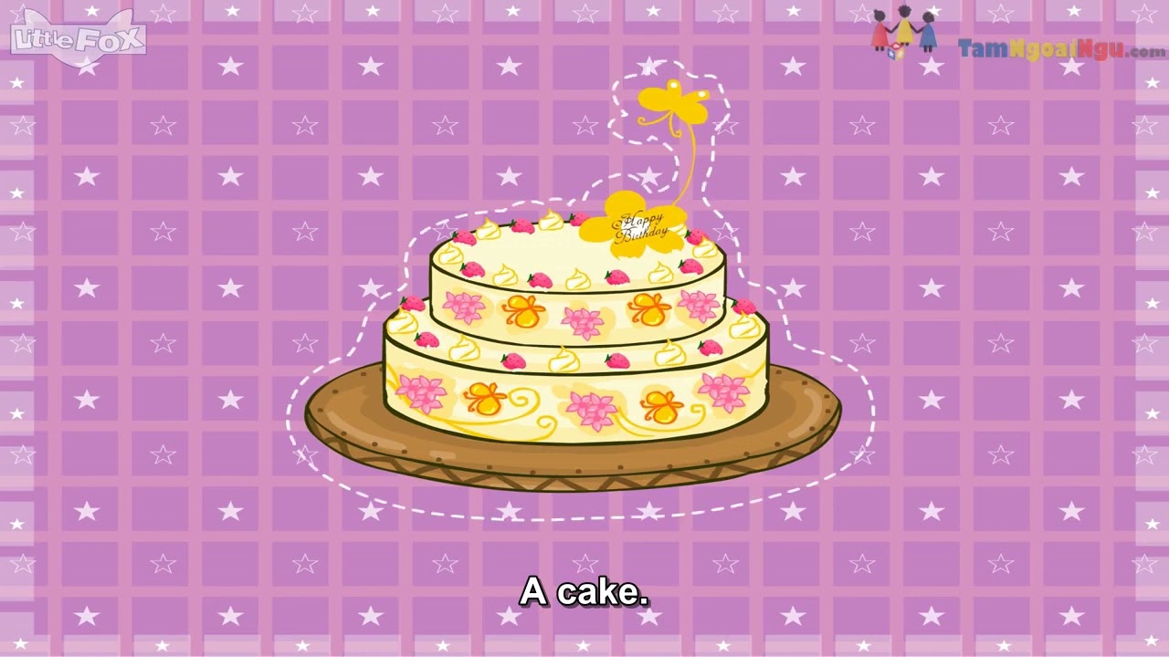 Little Fox Level 1, Story 002, Happy Birthday   Learn English Everyday