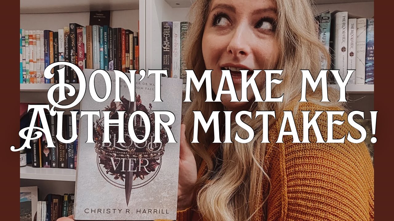 5 Mistakes I Made as a Debut Indie Author (so you don&rsquo;t have to)