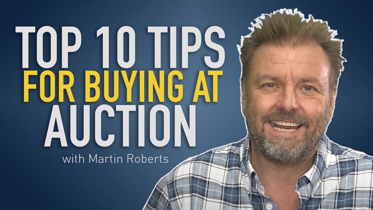 SAVE MONEY | Top 10 Tips for buying property at auction | Martin Roberts' Property Titbits