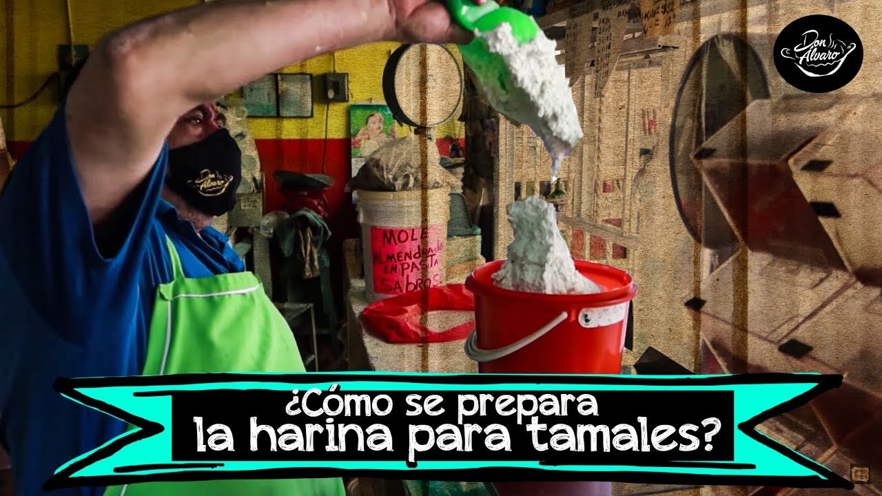 Así se prepara la HARINA BATIDA para TAMALES EN MI NEGOCIO