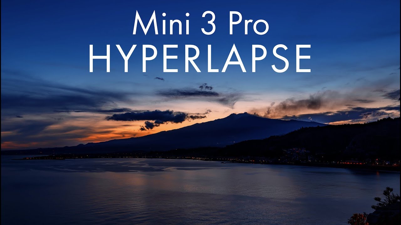 Dji Mini 3 Pro Hyperlapse Settings and Tutorial / Vertical Time Lapse