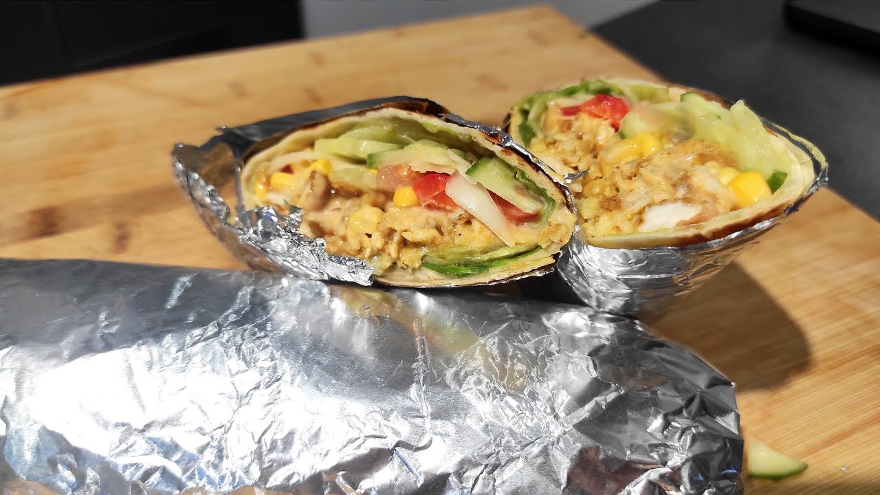 DOMOWA TORTILLA Z KURCZAKIEM I WARZYWAMI ALA KEBAB! PYCHA!