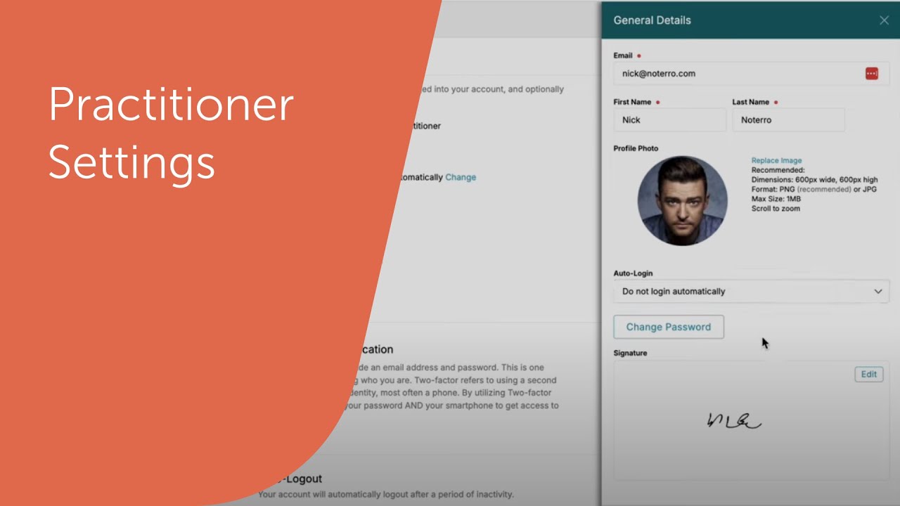 How to Set Up Your Practitioner Account in Noterro: Step-by-Step Guide