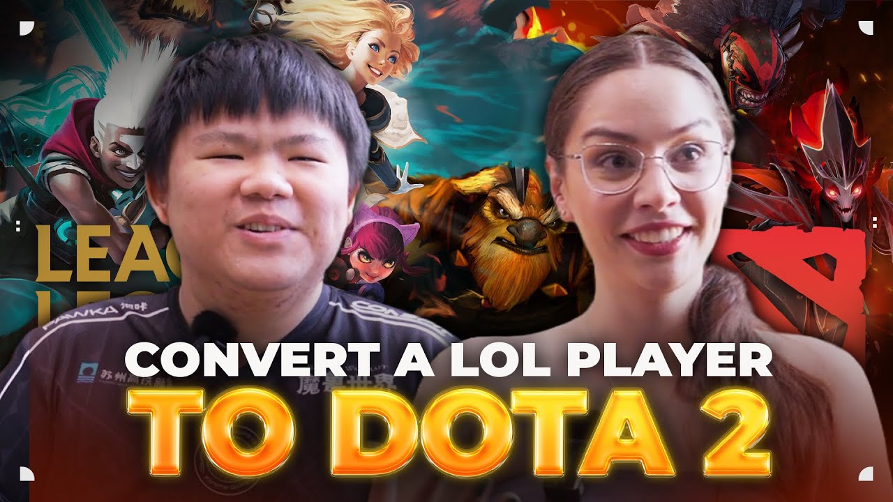 This Is How You Convince A LoL Player To Try Dota 2