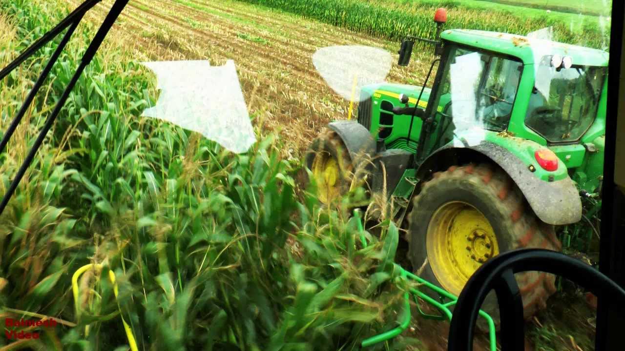 Cab Ride in John Deere 7450 SP Harvester.