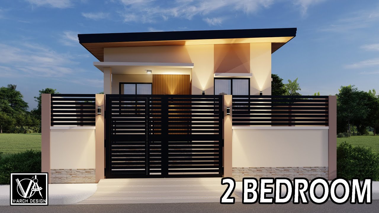 Small Bungalow House Design 73SQM