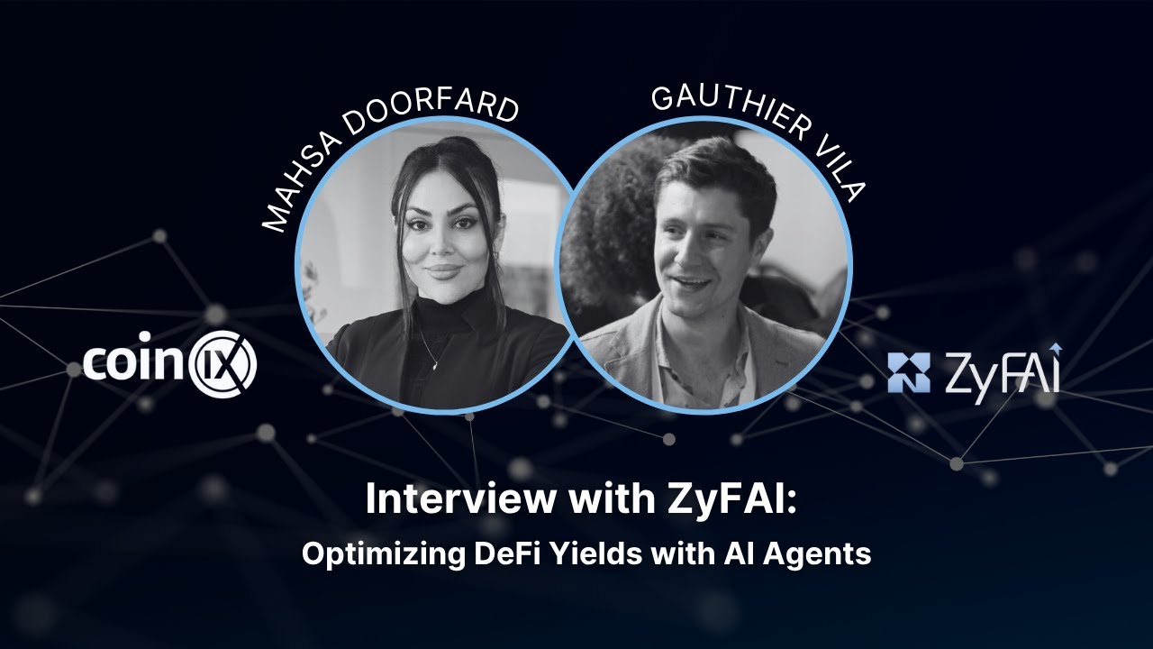 Interview with ZyFAI at EthCC 8: Optimizing DeFi Yields with AI Agents
