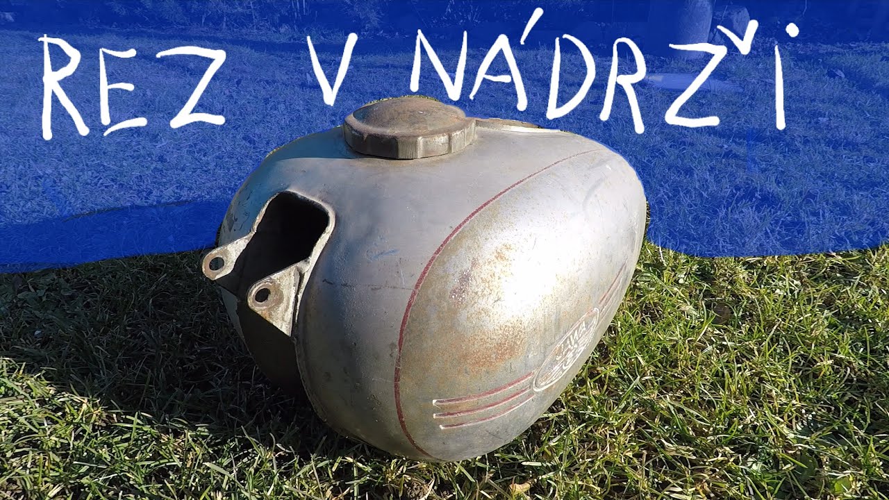 Odrezení nádrže/ Jak odstranit a zamezit rzi v nádrži