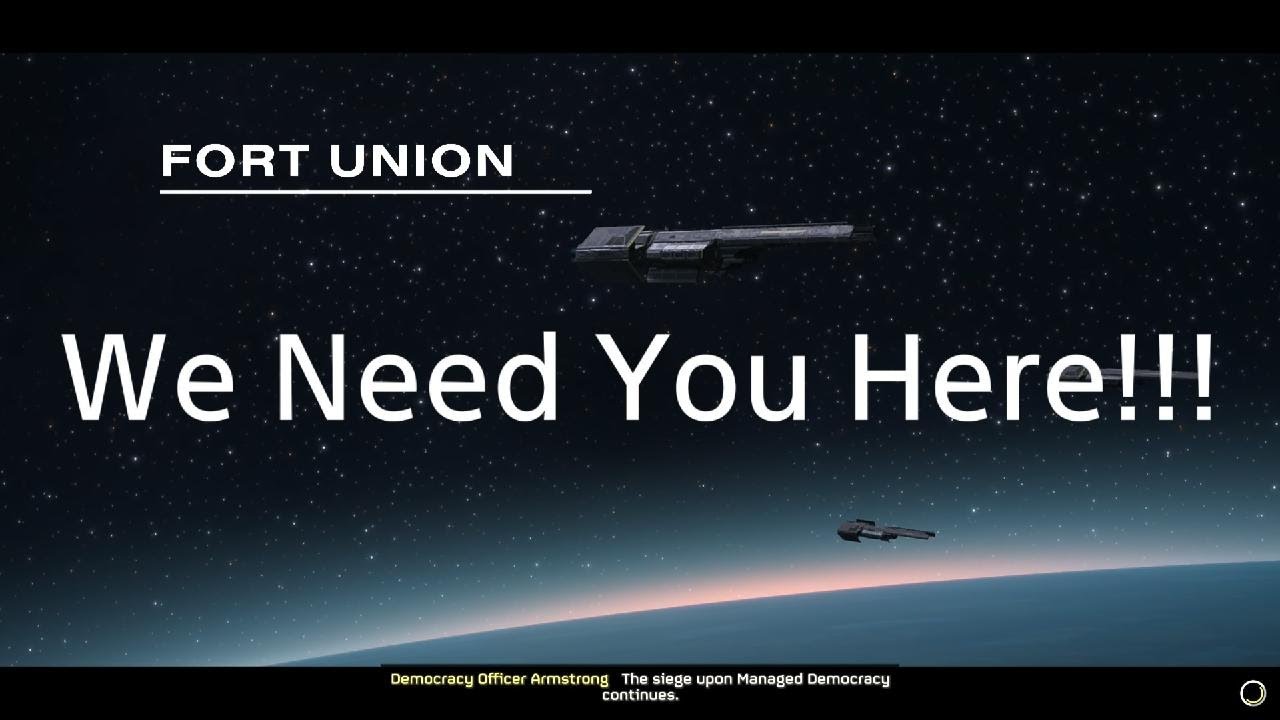 HELLDIVERS 2 - FORT UNION IN NEED OF...