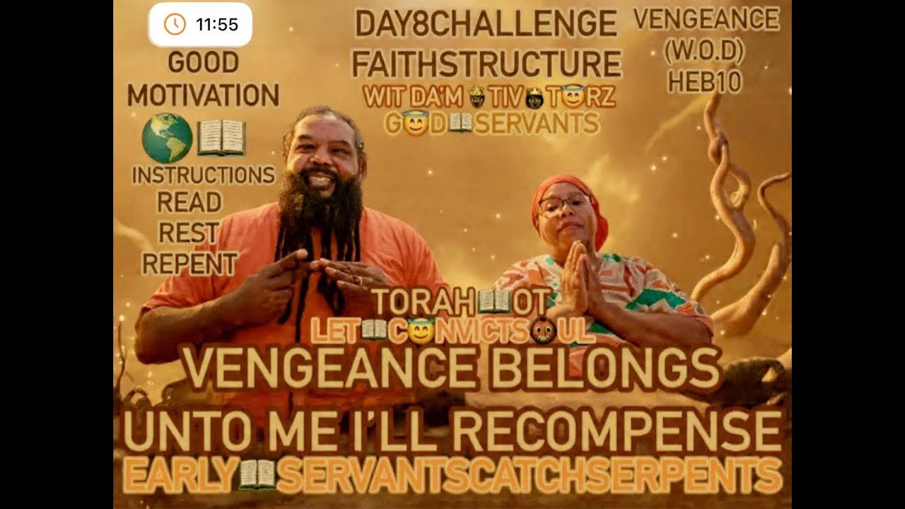 #VENGEANCE(W.O.D)belongs unto me I’ll recompense #TorahOT #DoElohimWorkBibleInstructions