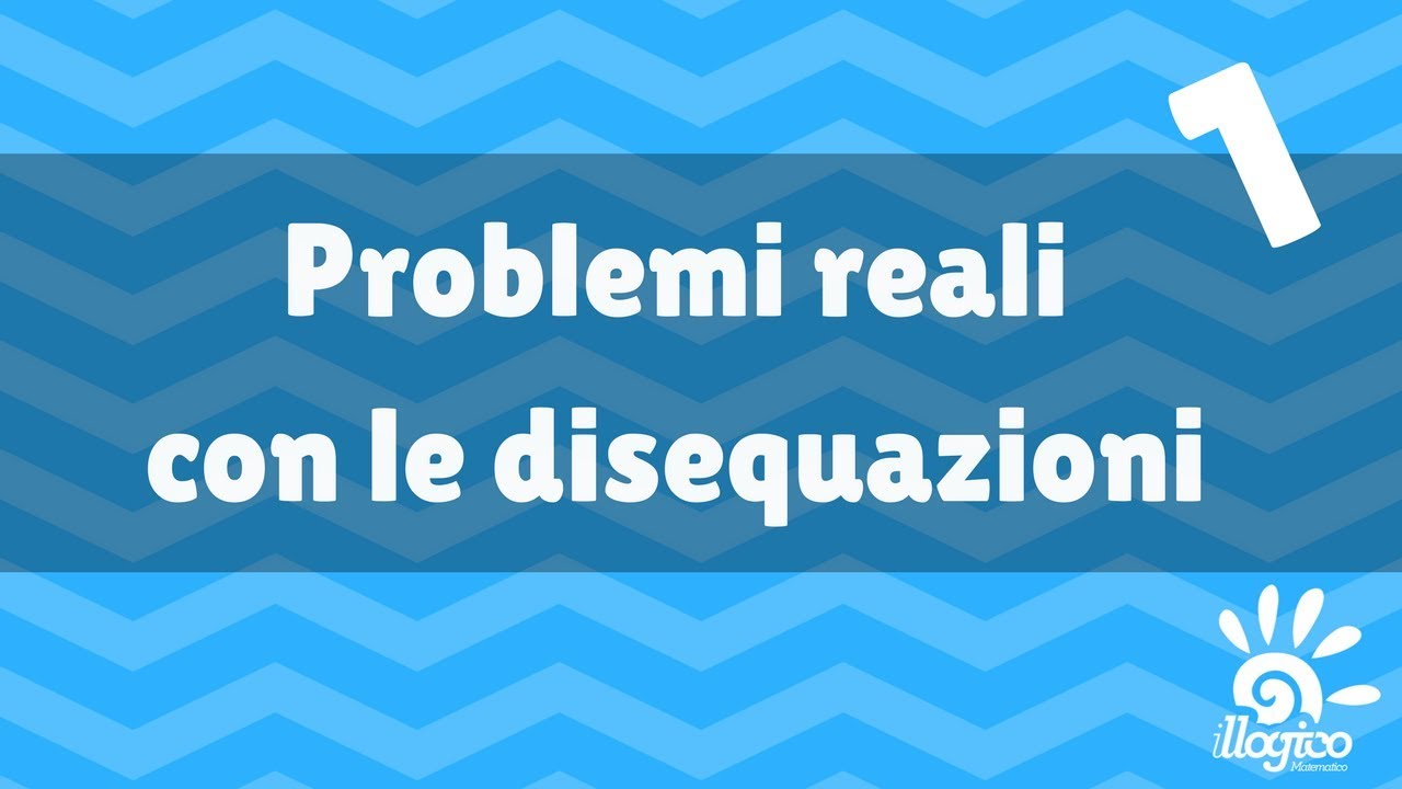 Disequazioni - problemi reali - 1