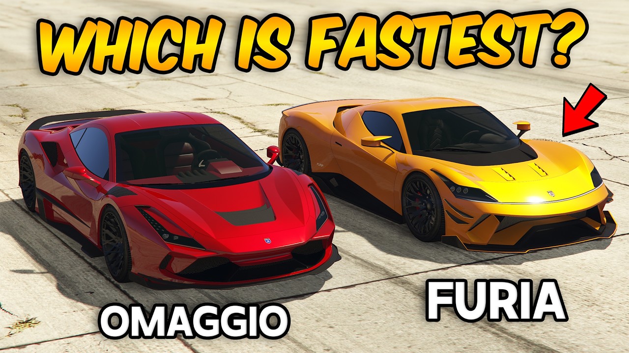 GTA 5 ONLINE - TURISMO OMAGGIO VS FURIA (WHICH IS FASTEST?)