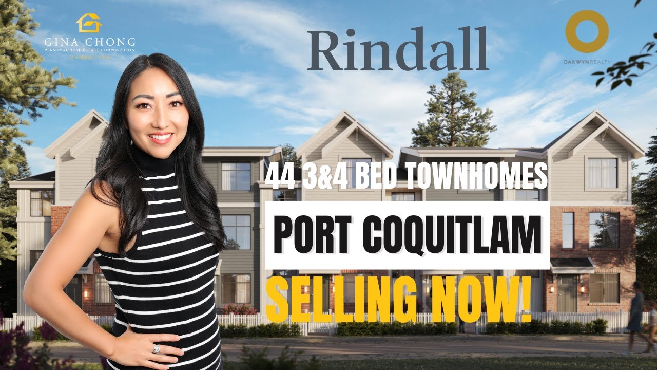 Rindall by Woodbridge - 44 - 3 & 4 bedroom townhomes in Port Coquitlam. Tour the presentation centre