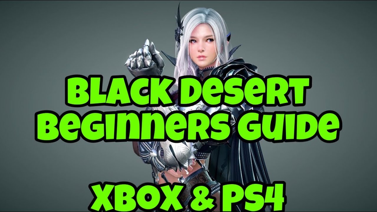 Black Desert Online - Beginners Guide & Basics Part 1