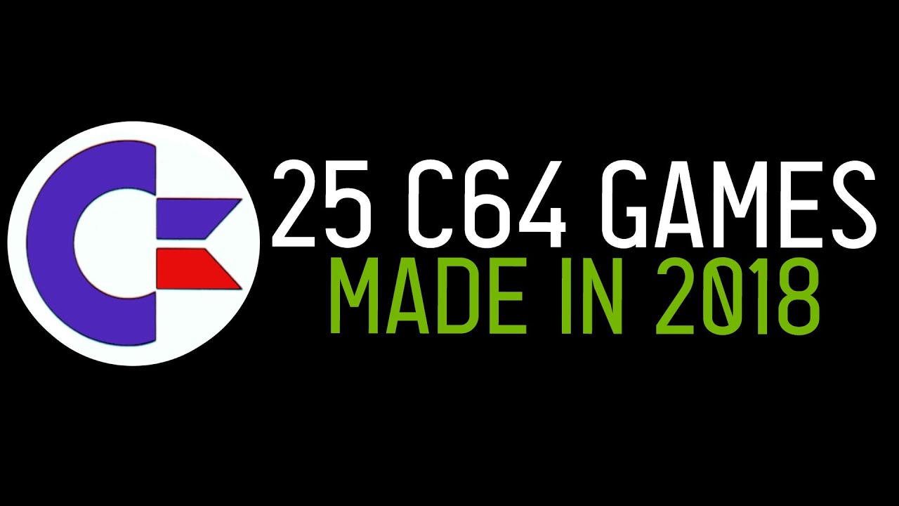 C64 Games made in 2018