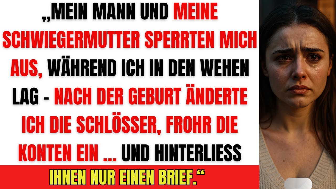 Mein Mann sperrte mich w&auml;hrend der Wehen aus &ndash; und ich schlug zur&uuml;ck