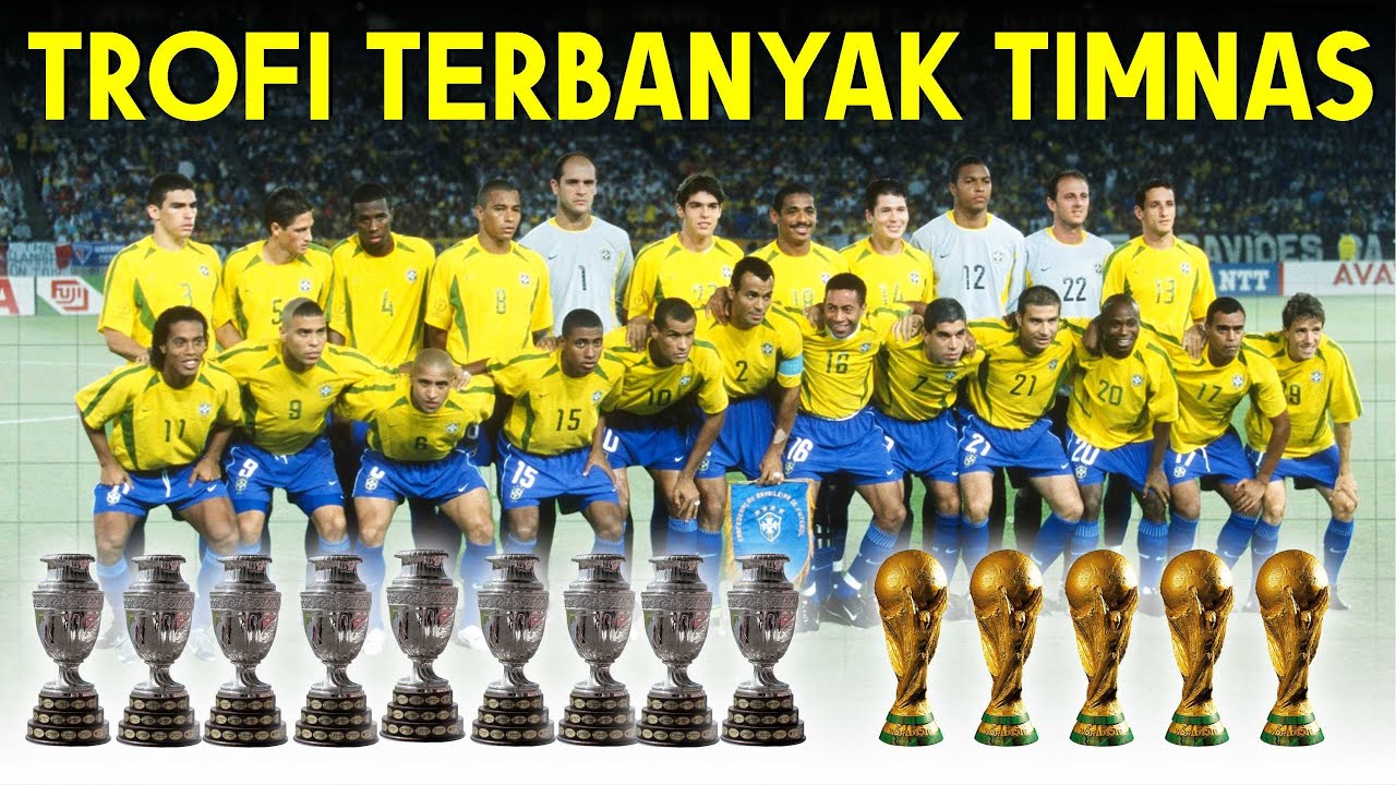 5 Negara dengan Koleksi Trofi Terbanyak di Dunia