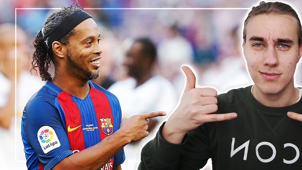 REAGERAR PÅ 10 SJUKA SAKER RONALDINHO GJORDE! 😍
