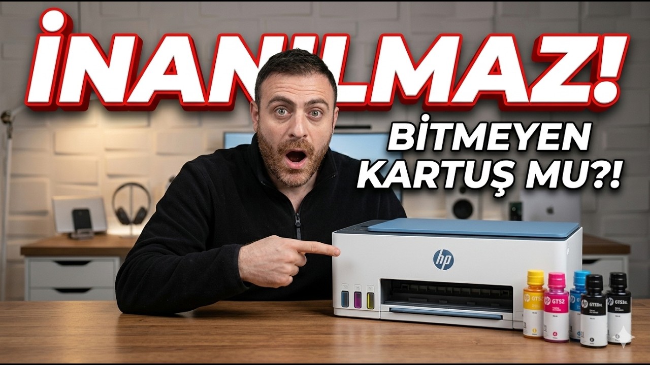 2026 da Yazıcı Tavsiyem //HP Smart tank 585 // All in one printer