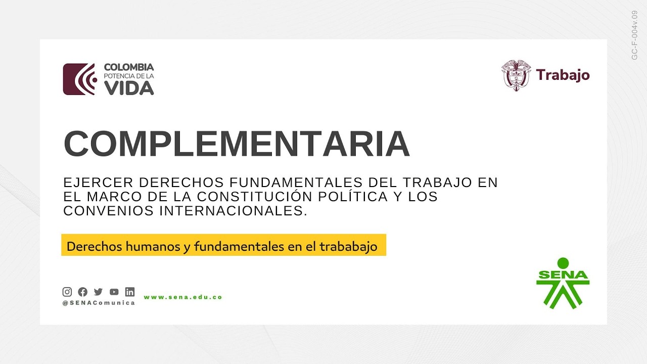 Derecho fundamentales en el trabajo - Clase 4 - 26/02/2026