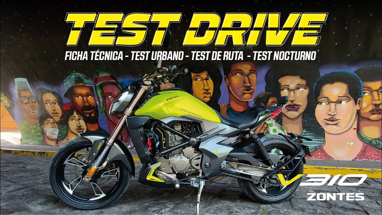 Test Drive Zontes V310 (Ficha Técnica, Test Urbano, Test de Ruta y Test Nocturno)