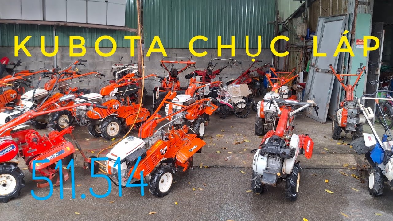 Máy xới Kubota đa năng chục láp nhật bãi Máy xới yanmar  chục láp đa năng nhật lh 0794246034