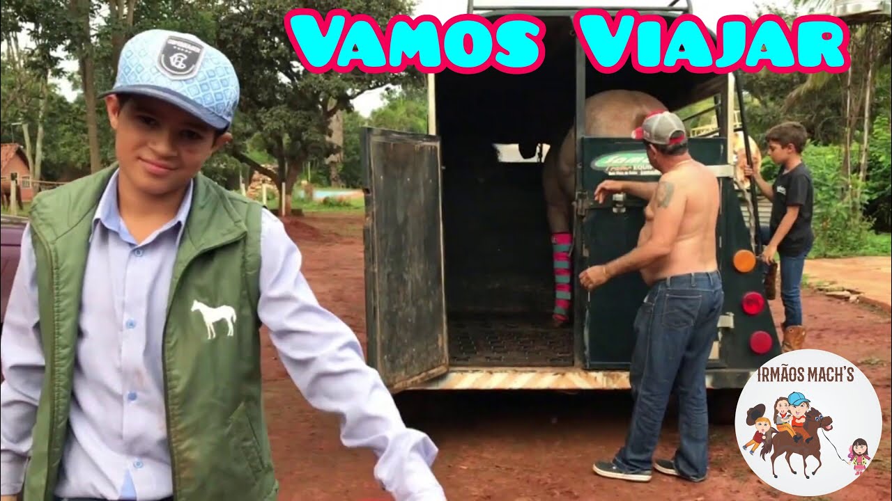 Preparativos pra embarcar e viajar pra prova - Irmãos Mach´s