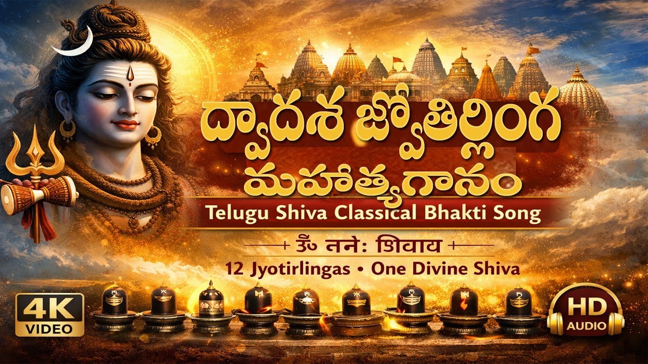 జ్యోతిర్మయ శివ తత్త్వం | ద్వాదశ జ్యోతిర్లింగ మహాత్మ్య గానం | Classical Shiva Devotional Song