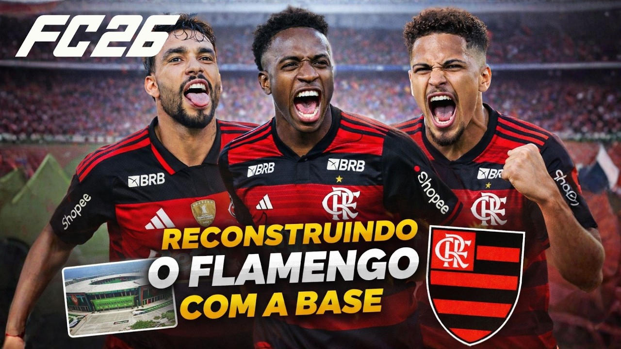 ASSUMI O FLAMENGO MAS SÓ POSSO CONTRATAR CRIAS DO CLUBE!!