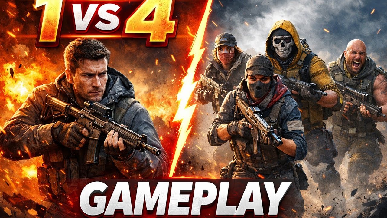 1 vs 4 Unbelievable Comeback in Ranked! 🔥 | Garena Free Fire