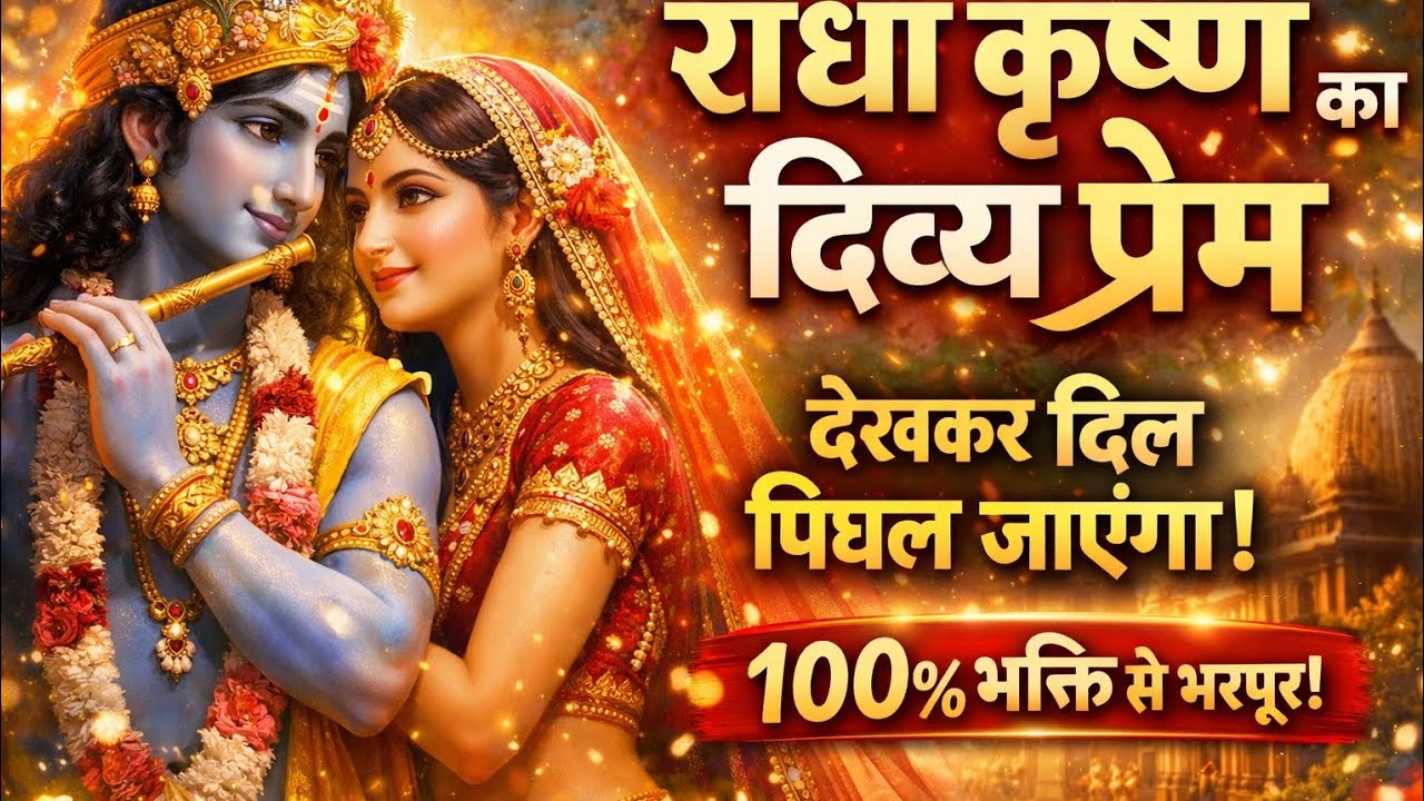 राधे राधे जपो चले आएंगे बिहारी 💫🙏| राधा कृष्णा भजन (@Bhaktaurbhagwan) #viral #bhakti #bhajan #video 