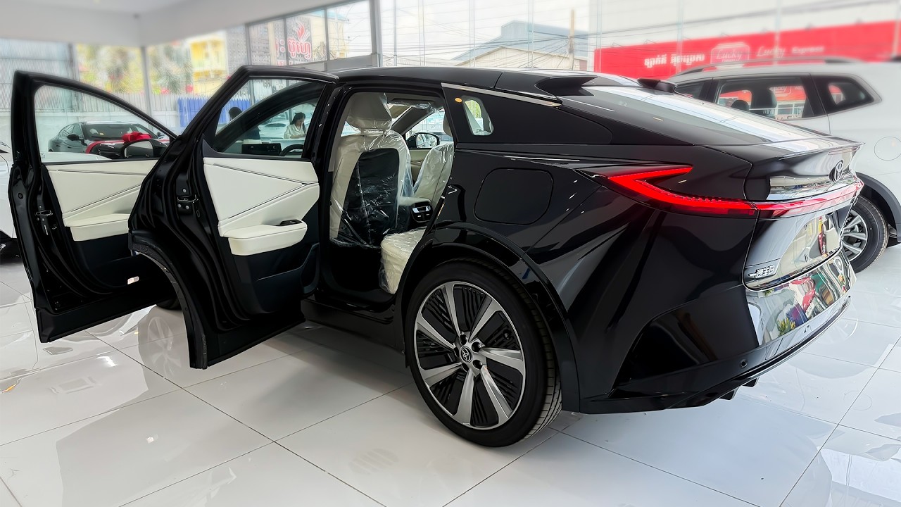 All New Toyota bZ5 2026 - The Ultimate Luxury EV Black Edition SUV.
