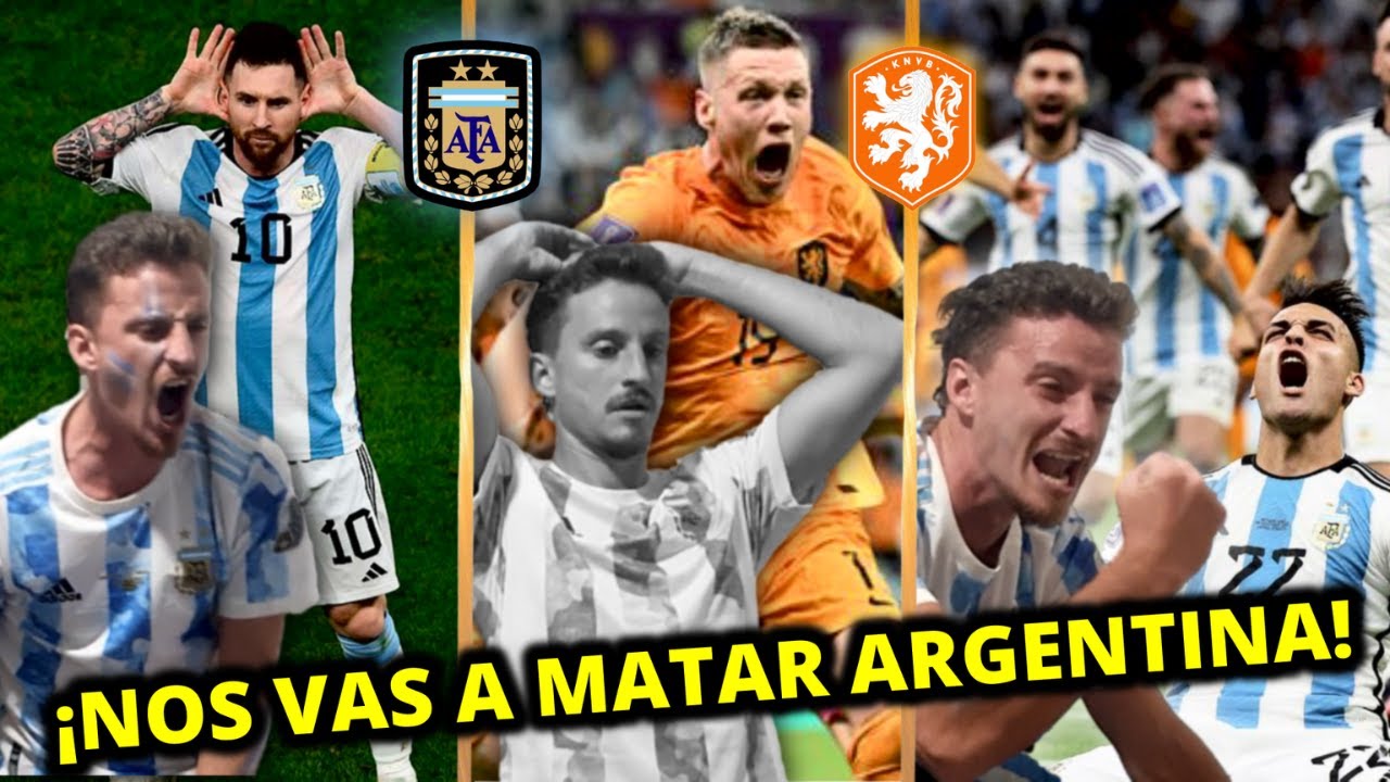 Argentina 2(4) - (3)2 Países Bajos - REACCION - Padre e hijo ARGENTINOS LOCOS - Mundial Qatar 2022