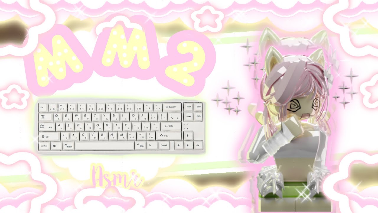 ⋆˚꩜｡Playing MM2 but it’s Keyboard ASMR as Fluttershy! ⋆˚꩜｡ {Roblox Murder Mystery 2}