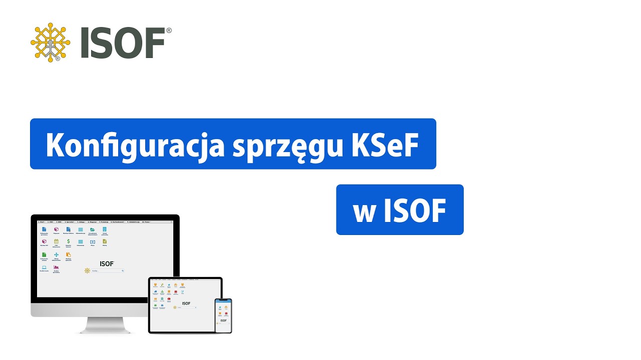Konfiguracja sprzęgu KSeF w ISOF