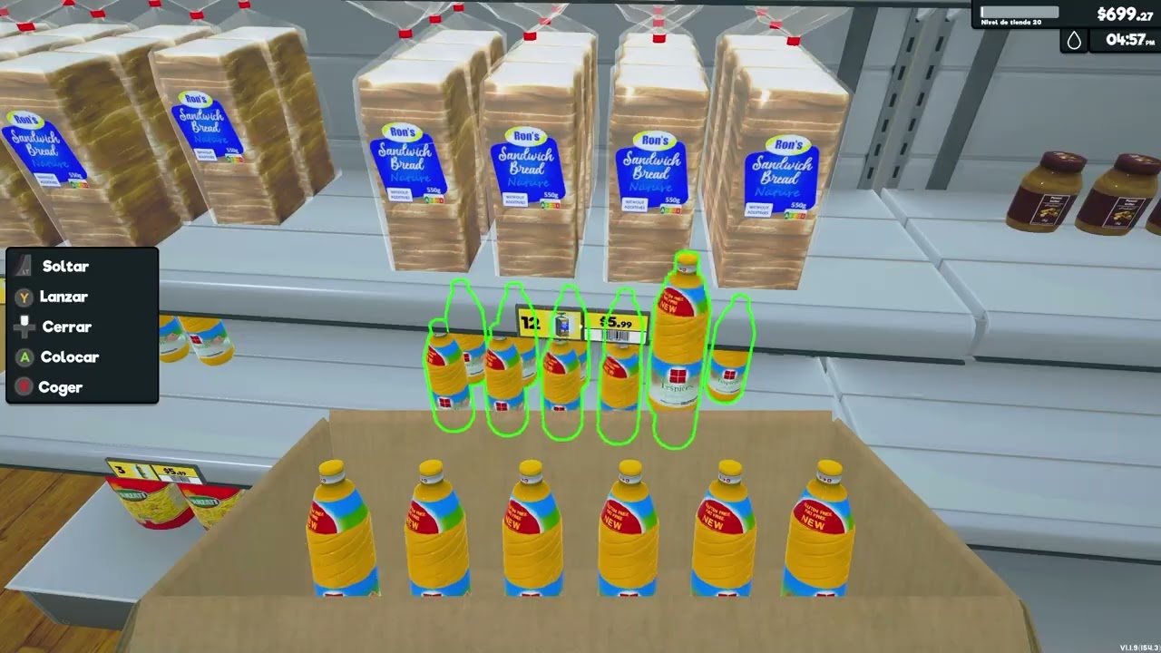 Nuevo vehiculo para moverse por la ciudad Dia 18 Supermarket Simulator