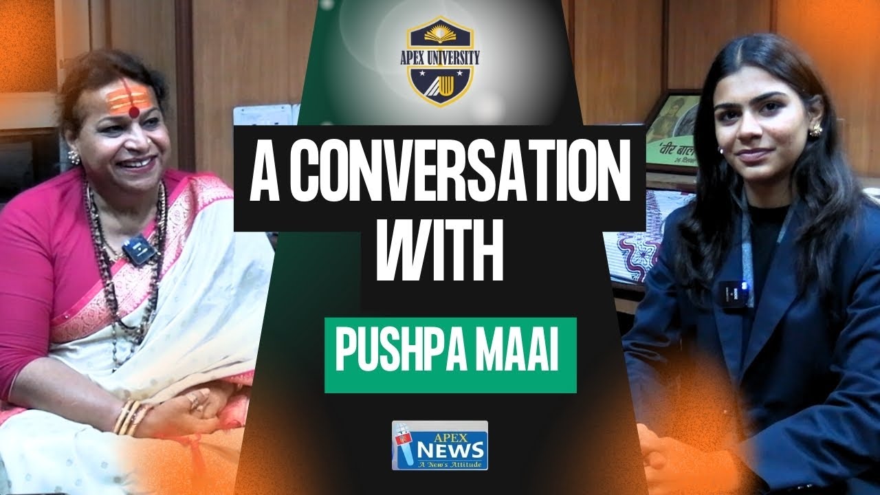 National Literature & Drama Festival 2025 | Interview with Mahamandaleshwar Pushpa Mai