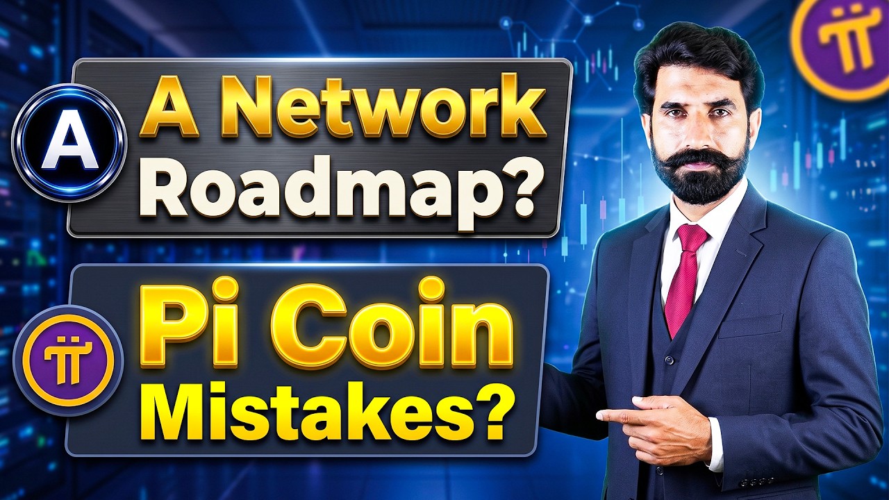 A Network Roadmap? Pi Coin Mistakes? ANET Coin Update | Pi Network Update | Albarizon Crypto