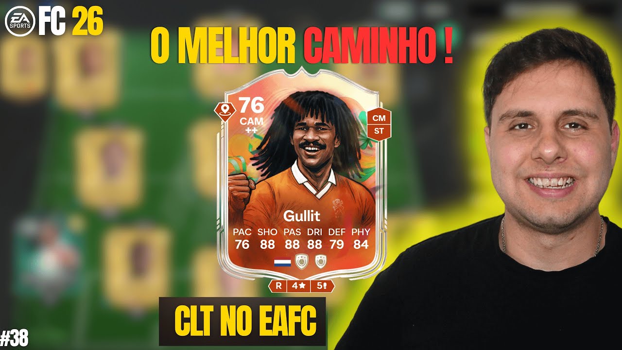 ESSA É A FORMA MAIS RÁPIDA DE FAZER O GULLIT E JOGAR COM ELE NA WL ! CLT NO EAFC - EAFC26