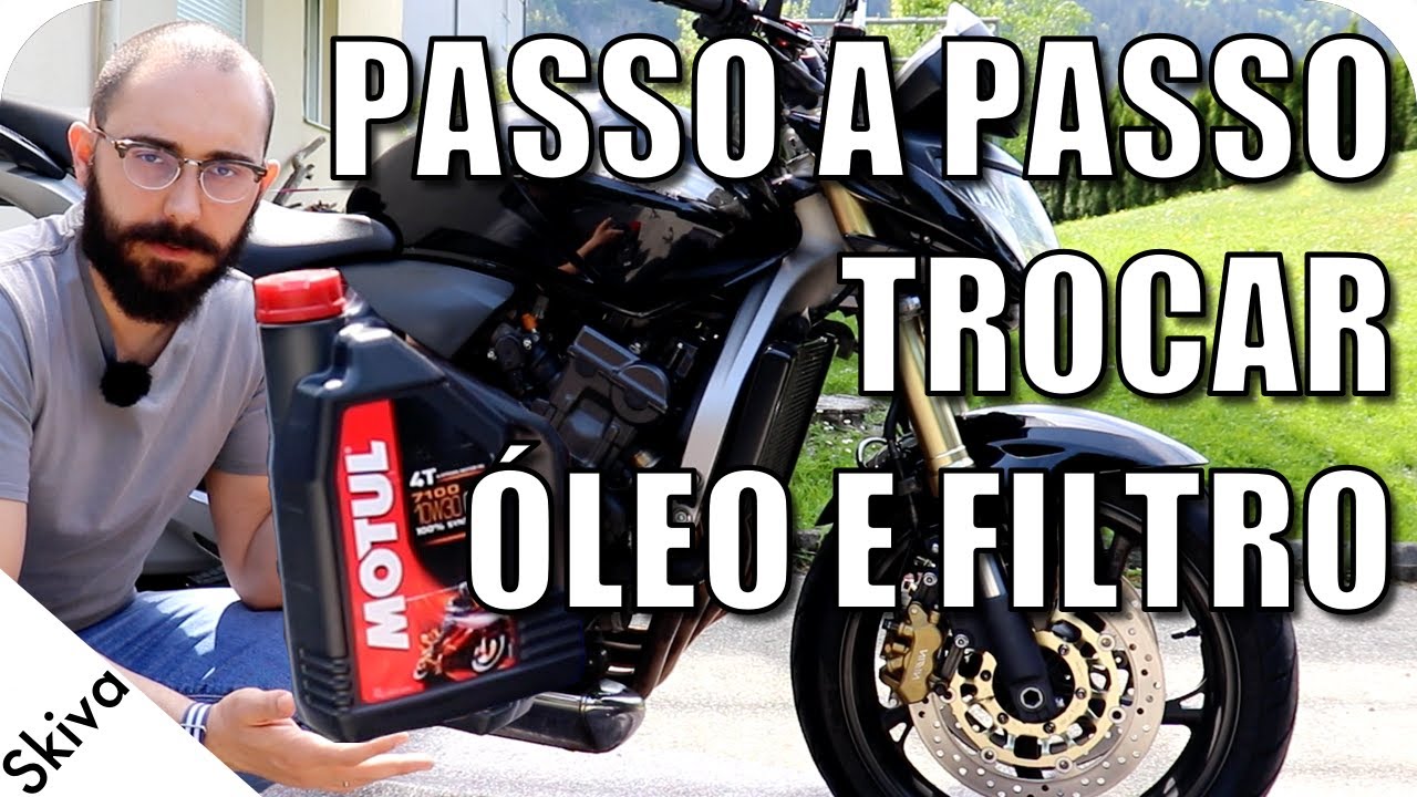 COMO TROCAR ÓLEO E FILTRO DA MOTO | HORNET