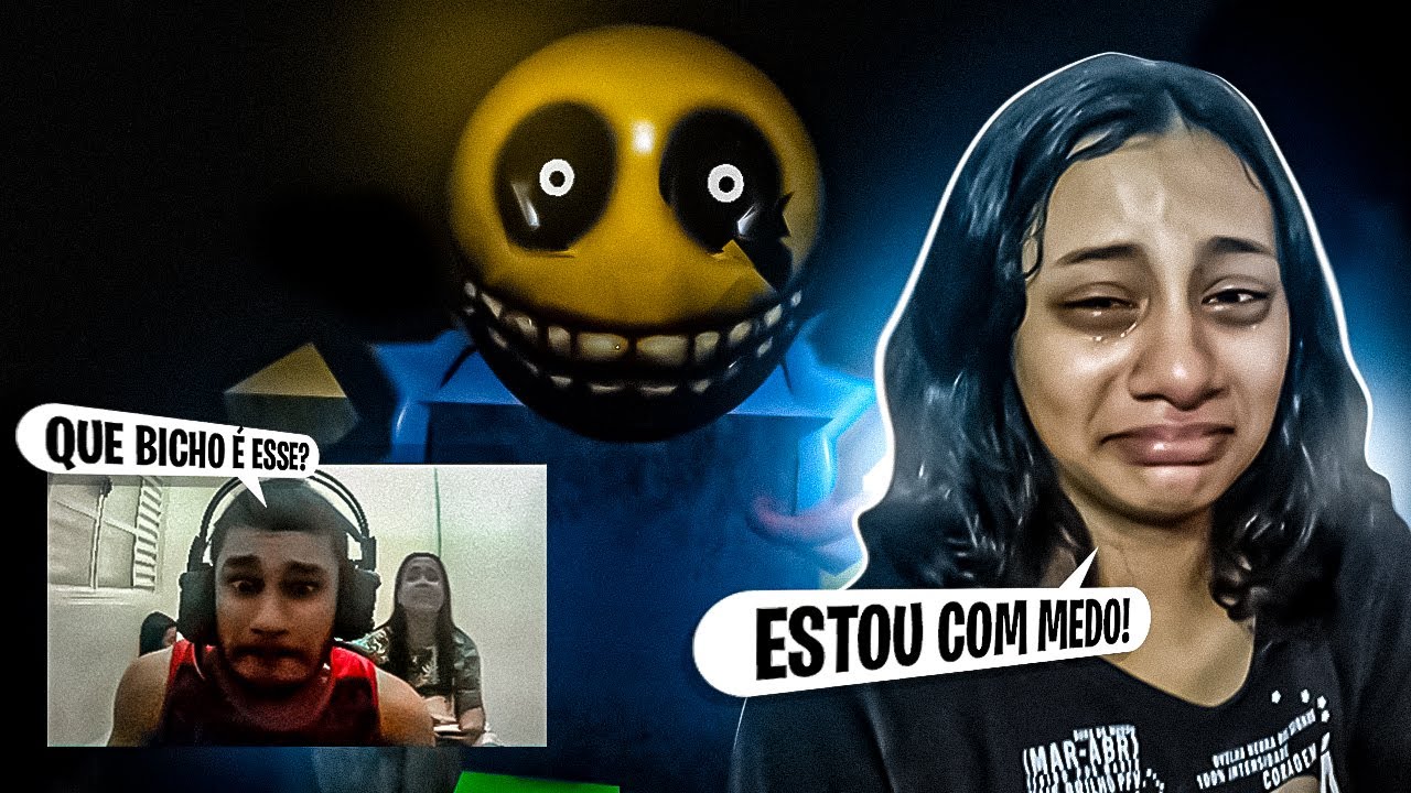 JOGUEI O JOGO MAIS ASSUSTADOR DO ROBLOX COM MINHA MÃE E IRMÃ E ME ARREPENDI MUITO! DEU RUIM KKK 😭