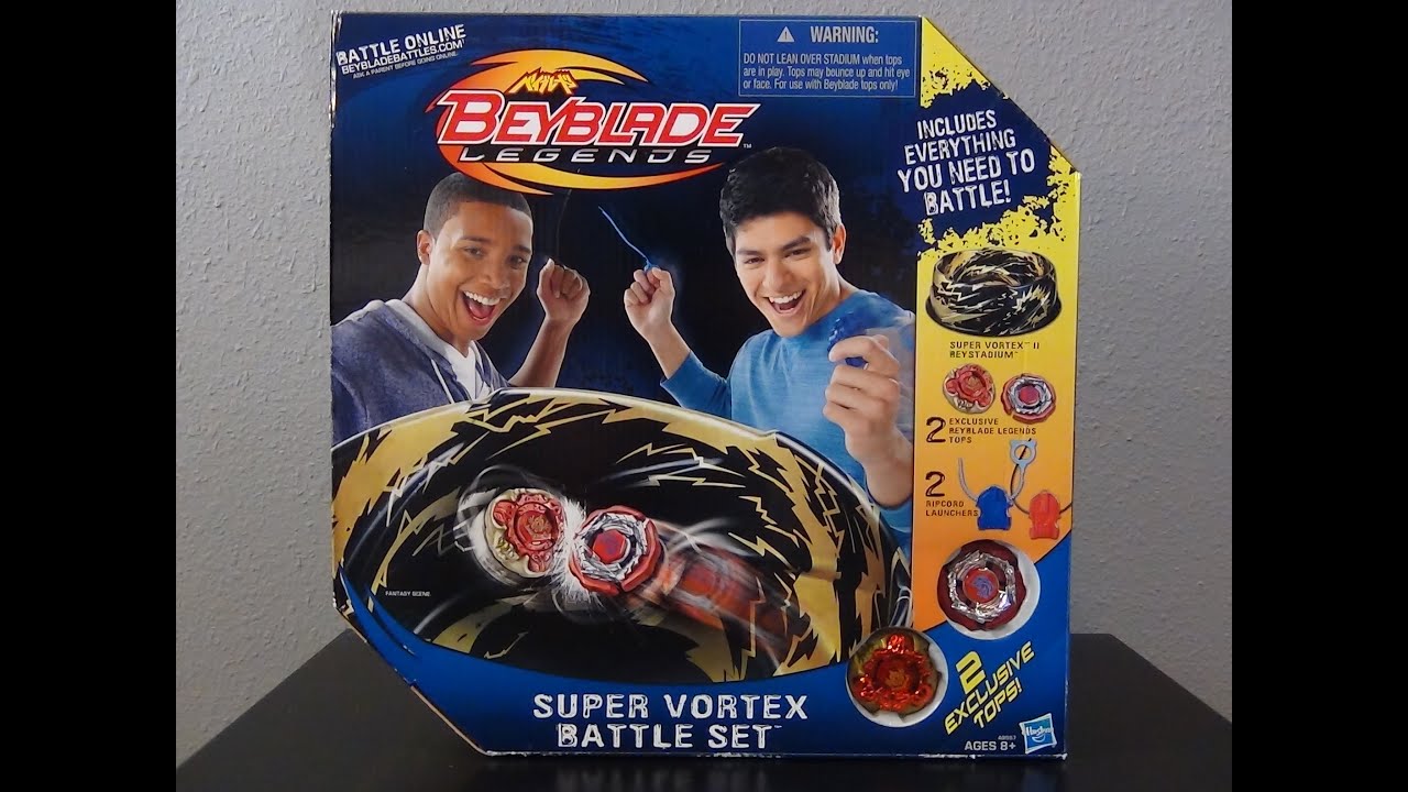 Beyblade Legends SUPER VORTEX BATTLE SET Unboxing!