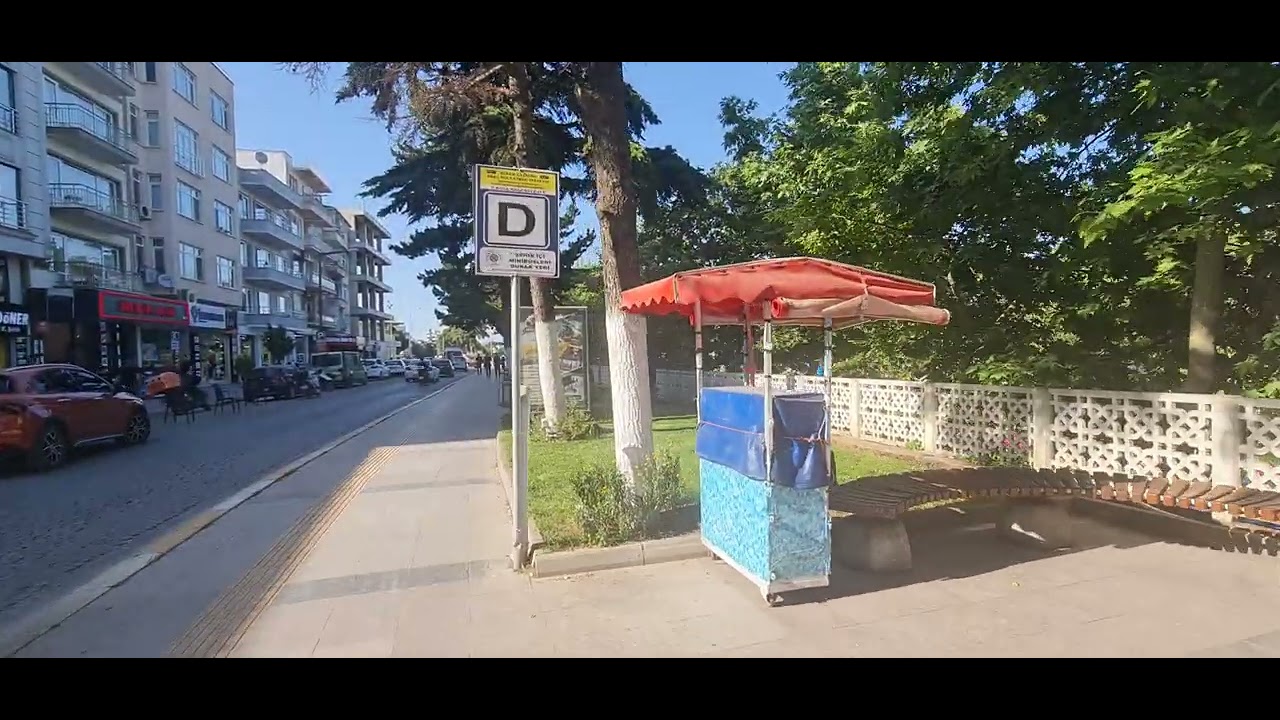 Walking Istanbul is roaming  around the city  center of  Biga city, the region of Çanakkale
