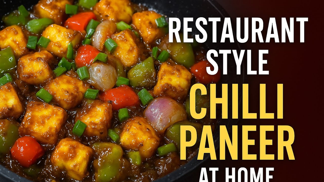 Restaurant Style Chilli Paneer at Home|5 MinuteChilli Paneer 🔥Paneer Lovers |Chilli Paneer Recipe😋”