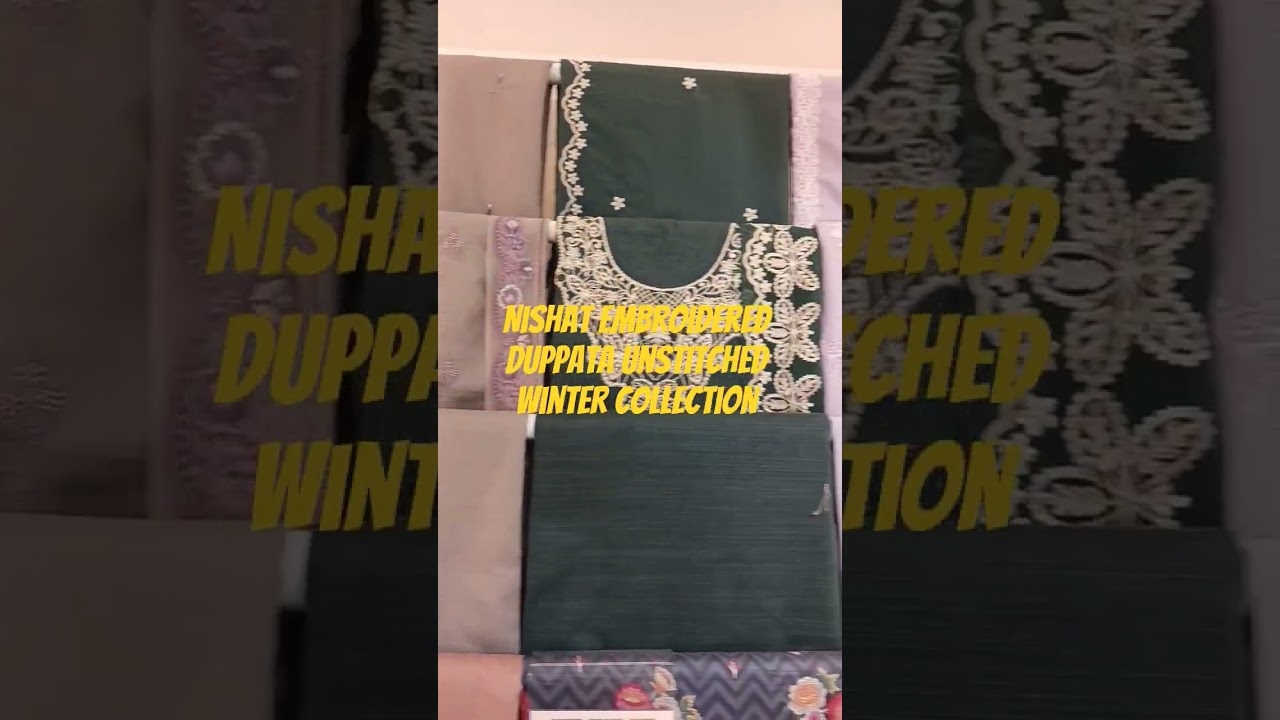 nishat winter collection 2025 #nishat #shorts #karandifabric #wintercollection #nishatlinen #winter