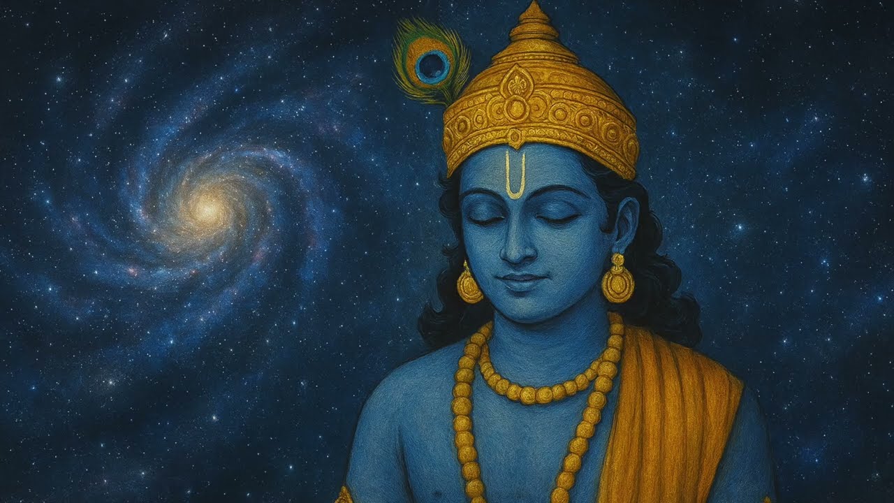 Hare Krishna Mantra with White Noise for Baby Sleep 🌙 | Calm Devotional Lullaby